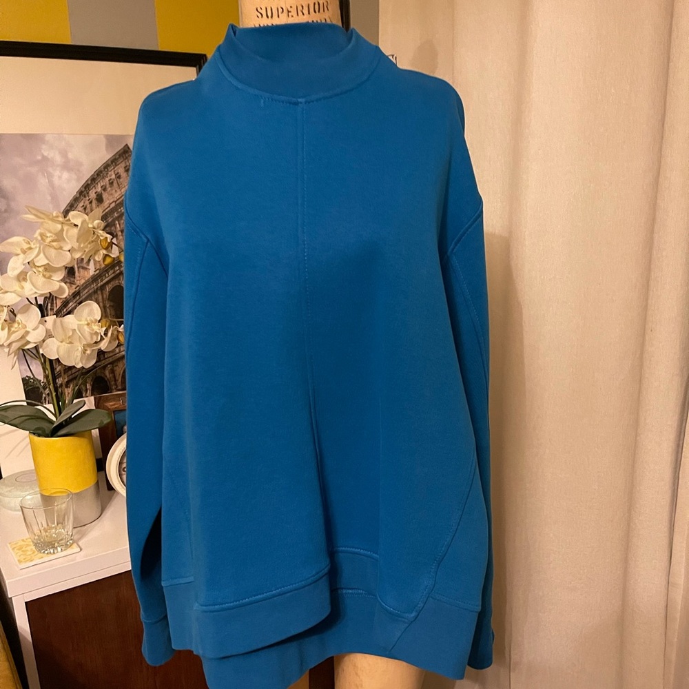 COS oversized panel sweatshirt